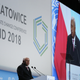 Fiji President Frank Bainimarama addresses delegates at COP24 climate talks in Poland.